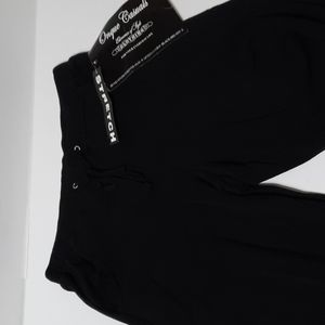 NWT ONQUE CASUALS BLACK KNIT PANTS SZ S